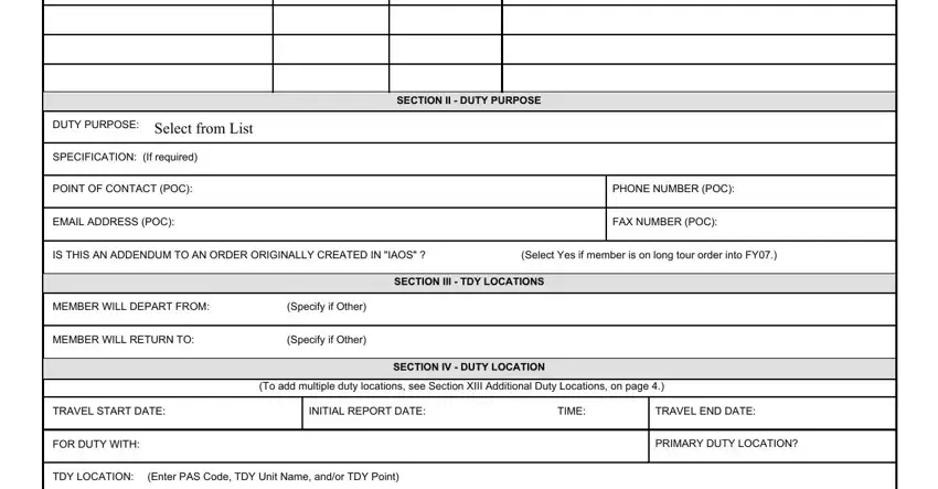 Finishing 336 air national guard form step 2