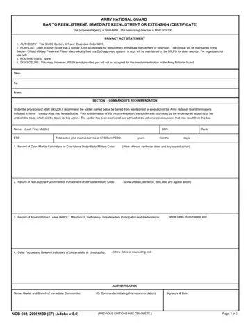 Ngb 602 Form Preview