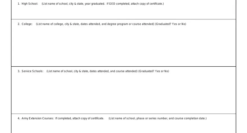 step 4 to completing fillable ngb 62e