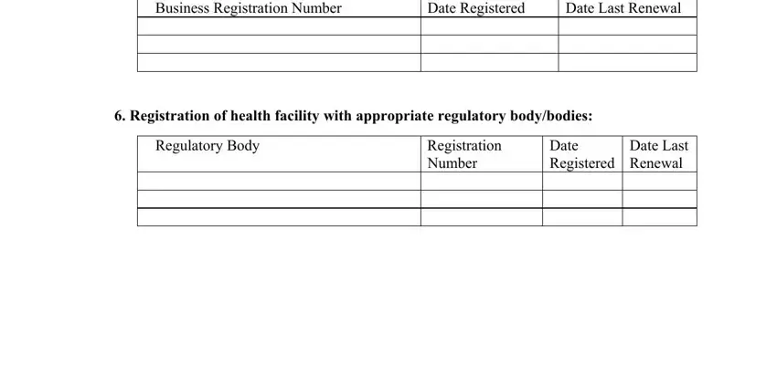 Entering details in nhis login stage 2