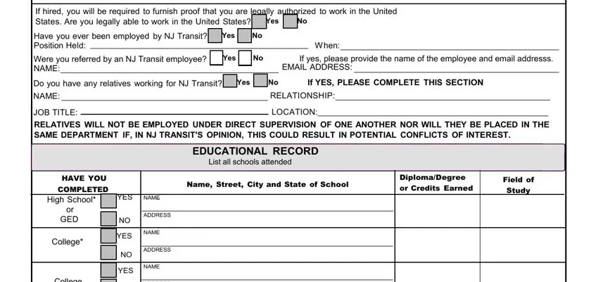 part 2 to completing nj transit application online
