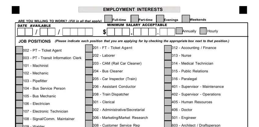 part 4 to entering details in nj transit application online