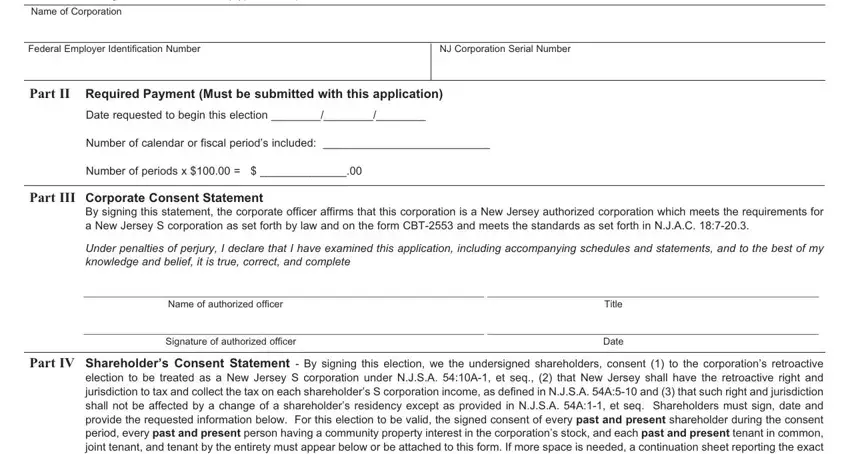 Nj Cbt 2553 R Form ≡ Fill Out Printable PDF Forms Online