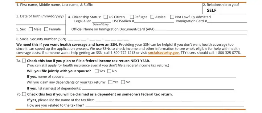 nj familycare renewal application 2021 printable Relationshiptoyou, SELF, Dateofbirthmmddyyyy, Sex, Male, Female, SocialSecuritynumberSSN, YesNo, YesNo, Areyoupregnant, Yes, Noa, Ifyes, howmanybabiesareexpecteddurin, and gthispregnancy blanks to fill out