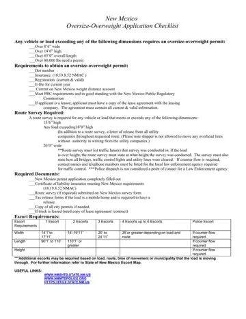Nm Oversize Permit Application Form Preview