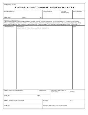 Noaa Form 37 40 Preview