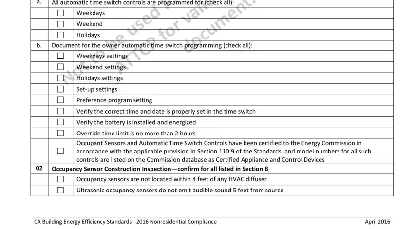 stage 2 to filling out california cec nrca