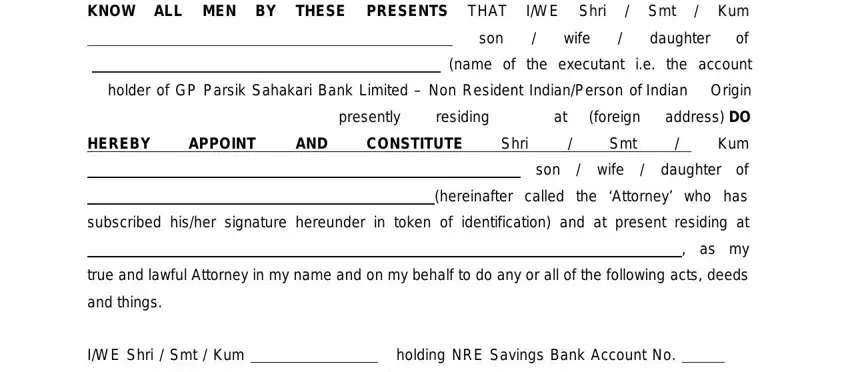 part 1 to writing special power of attorney india nri sample