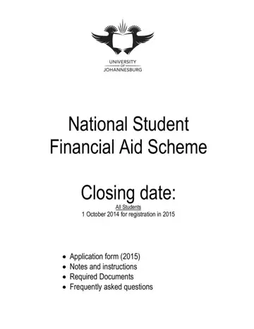 Nsfas Application Form Preview