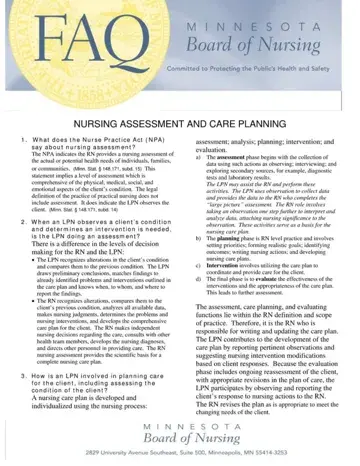Nursing Care Plan Template Form Preview