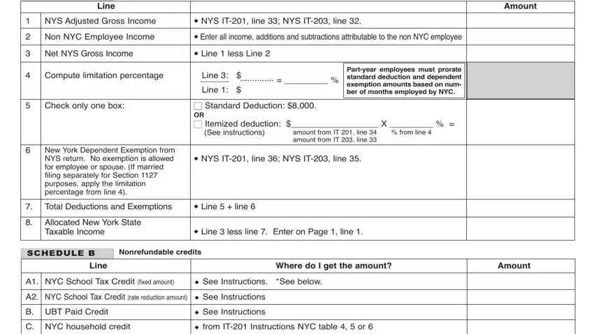 Filling in nyc 1127 instructions 2020 part 3