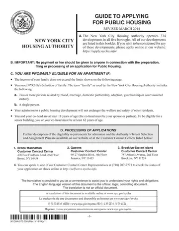 Nyc Housing Application Preview