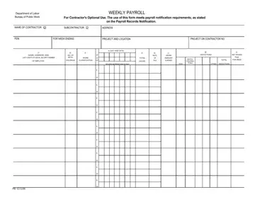 Nyc Payroll Form Download Preview
