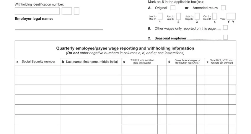 step 1 to completing nys 45 att printable form