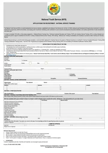 Nys Application Preview
