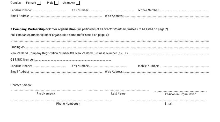 step 2 to completing nz customs nzcs 224