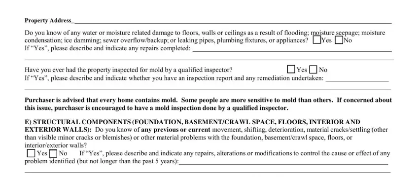 Completing disclosure form for lead based paint part 4
