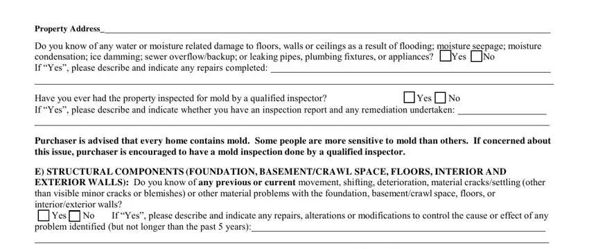 Completing ohio real estate disclosure form part 4