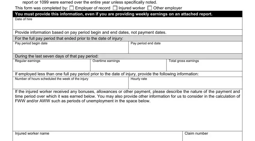 stage 2 to completing workersmcomp form