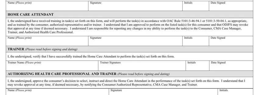 Completing carestar part 3