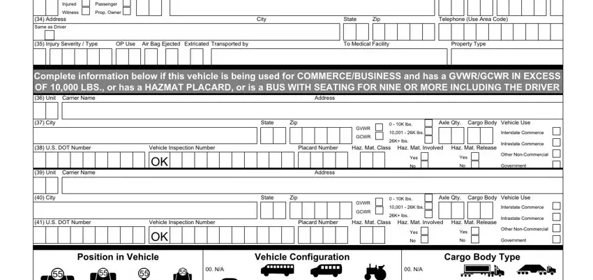 Filling out ok collision report part 5