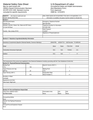 Omb Form 1218 0072 Preview