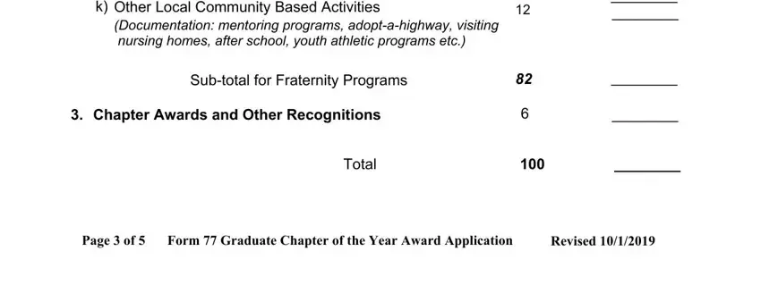 j k, International Health Initiative, Subtotal for Fraternity Programs, Chapter Awards and Other, Total, Page  of, and Form  Graduate Chapter of the Year in nude omega psi phi men