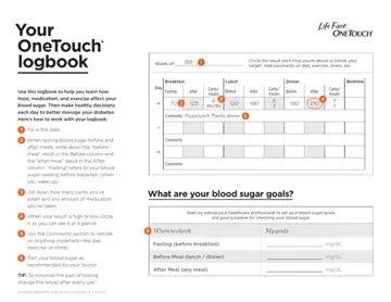 Onetouch Logbook Sheet Preview