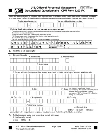 Opm Form 1203 Fx Preview