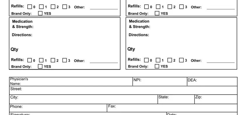 Completing fax number for optumrx stage 2