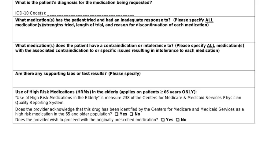 Entering details in optumrx prior authorization form pdf 2020 stage 2