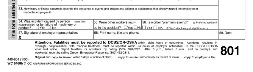 part 4 to entering details in oregon form 801