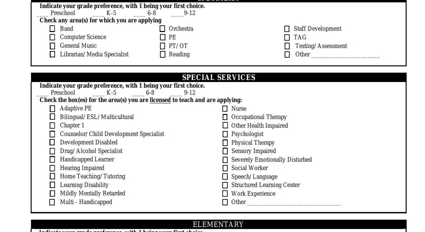 step 4 to filling out oregon statewide teacher application fillable