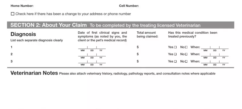 EmailAddress, HomeNumber, CellNumber, Totalamountbeingclaimed, MMDDYYMMDDYYMMDDYY, YesNoWhen, YesNoWhen, YesNoWhen, MMDDYY, MMDDYY, and MMDDYY in form ospca form