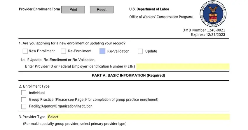 Owcp 1168 Form fields to fill in