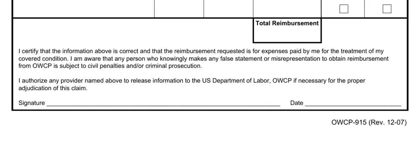 Owcp 915 ≡ Fill Out Printable PDF Forms Online