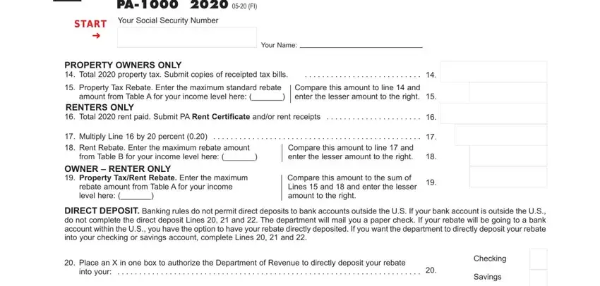 stage 4 to filling out mc pa1000 w