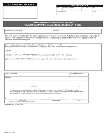 Pa 1671 Form Preview