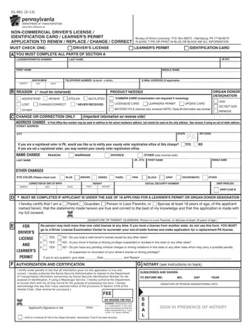 Pa Dl 901 Form Preview