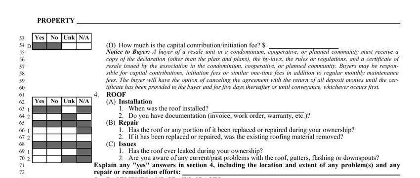 Completing pa sellers disclosure form 2020 stage 3