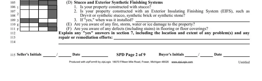 stage 5 to entering details in pa sellers disclosure form 2020