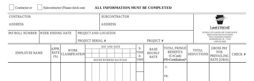 how to pa form llc 25 gaps to complete