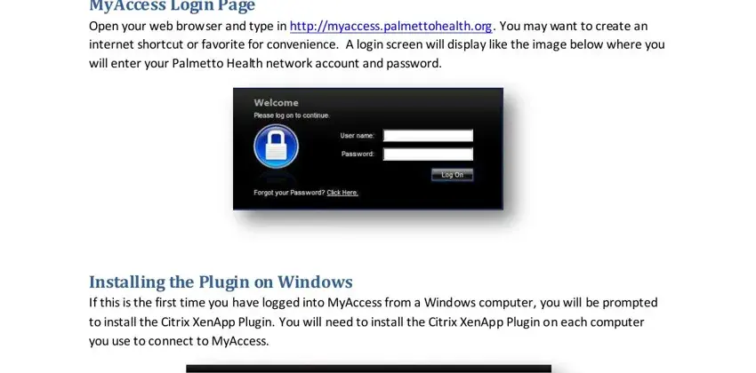 access prisma health org MyAccess Login Page Open your web, and Installing the Plugin on Windows fields to complete