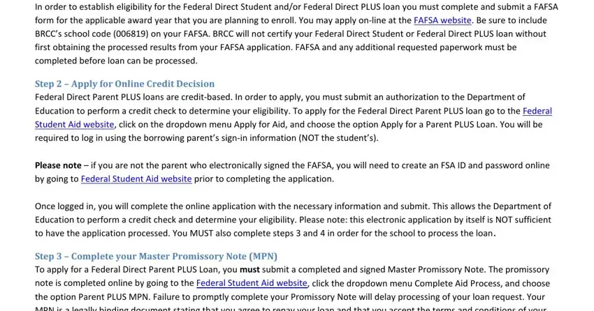 stage 1 to completing Promissory