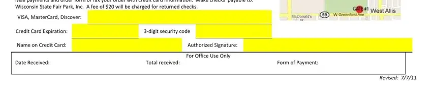 Finishing parking permit template word step 2