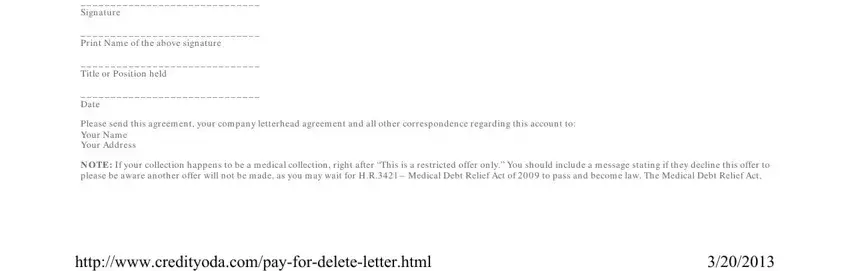 pay for delete template letter empty spaces to fill out