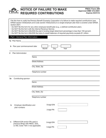 Pbgc Form 200 Preview