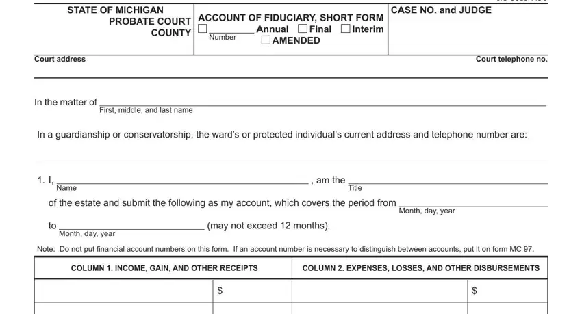part 1 to writing account fiduciary scao form