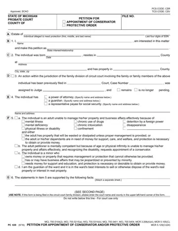 Pc 639 Form Preview