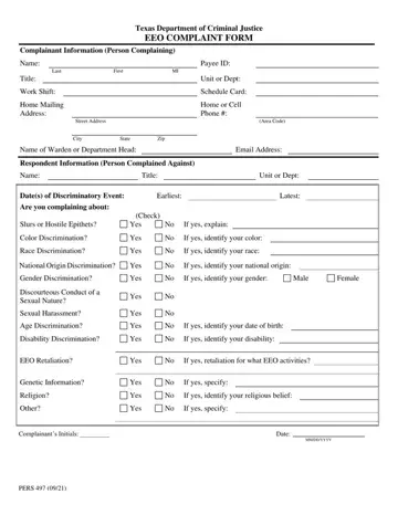 Pers 497 Form Preview